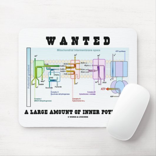 多量の内部の潜在性がほしいと思いました マウスパッド (マウス)