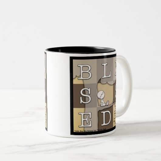 多量の美しい賛美される ツートーンマグカップ (正面右)