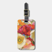 多量の花 ラゲッジタグ (正面縦)