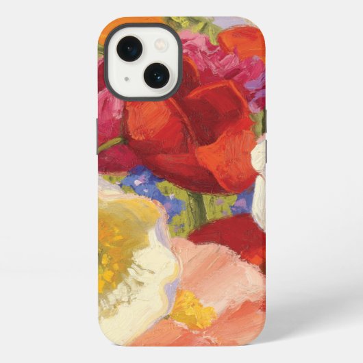 多量の花 iPhoneケース (裏面)