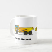 多関節型ヘーラーマグ、建築マグ、車両 コーヒーマグカップ (正面左)