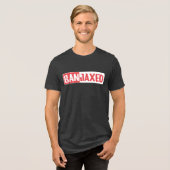 多面体コライダーのポッドキャスト – Banjaxed トライブレンドＴシャツ (正面全面)
