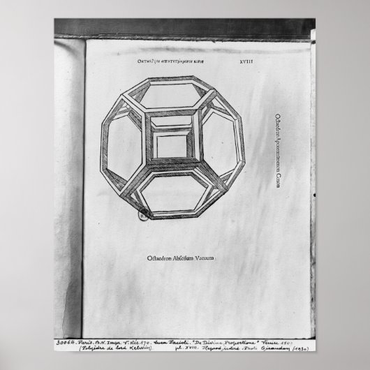 多面体、'ディヴィナプロポロン'から ポスター (正面)