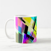 多面的 コーヒーマグカップ (左)