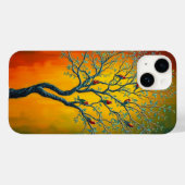 多鮮やかくの枝とカラフルを持つ木 Case-Mate iPhoneケース (裏面 (横))
