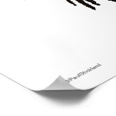 夜おもしろい梟 ポスター (角)