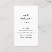 夜お洒落の大月の風景 名刺 (裏面)