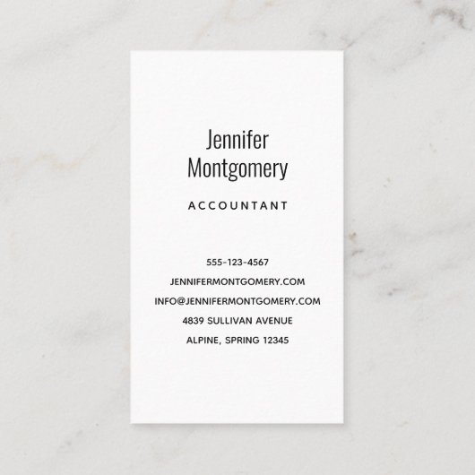 夜お洒落の大月の風景 名刺 (裏面)