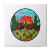 夜が明ける日 タイル (正面)