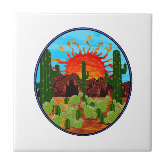 夜が明ける日 タイル (正面)