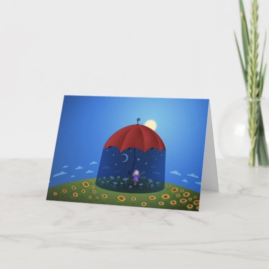 夜が来る時 カード (正面)