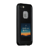 夜が深いほど、朝は美しい。 LifeProof iPhoneケース (裏面/右)