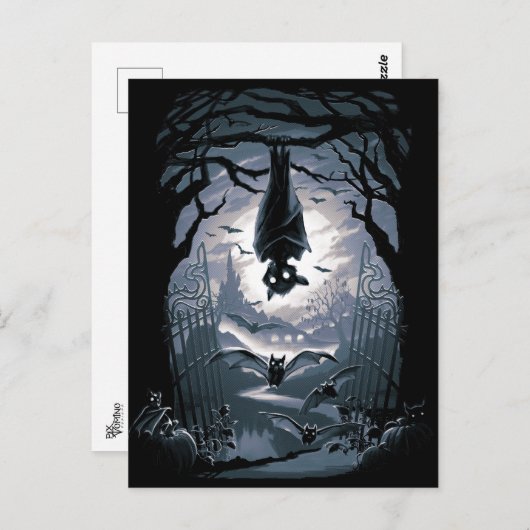 夜が訪れる ポストカード (正面/裏面)