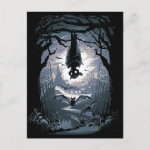 夜が訪れる ポストカード (正面)