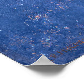 夜と彼女の星のトレインファインアート天使 ポスター (角)