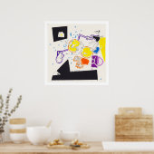 夜と昼寝のスケッチ9 by PBaud Archival Poster ポスター (キッチン)