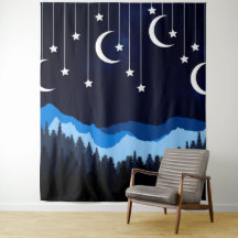 夜と月のポートレート