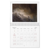 夜と海。2026カレンダー カレンダー (3月 2026)