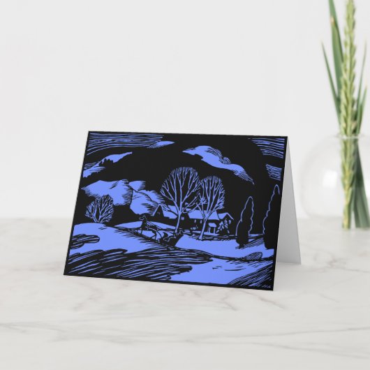 夜に一騎打ちのそりで シーズンカード (正面)