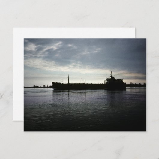 夜に出る ポストカード (正面/裏面)