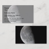 夜に半分月 名刺 (正面/裏面)