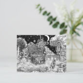 夜に対して暖かい ポストカード (スタンド正面)