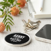 夜に本当に疲れた日のナニー キーホルダー (側面)