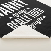 夜に本当に疲れた日のナニー シェルパブランケット (3/4)