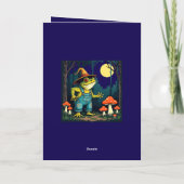 夜に潜む、見慣れたトードの魔女 シーズンカード (裏面)