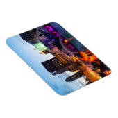 夜に灯されるバッキンガムの噴水 マグネット (右側)