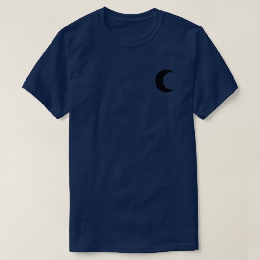 夜に育てられた狼ゴシックTシャツ Tシャツ (デザイン正面)