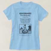 夜に膨らむ Tシャツ (デザイン正面)