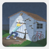 夜に起こること スクエアシール (正面)