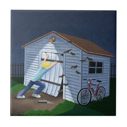 夜に起こること タイル (正面)