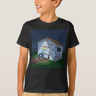 夜に起こること Tシャツ