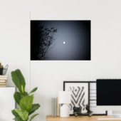 夜に ポスター (ホームオフィス)