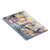 夜のいなか町の ノートブック (右側)