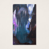 夜のしおりでキラキラした洞窟 (裏面)