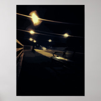 夜のしわ ポスター