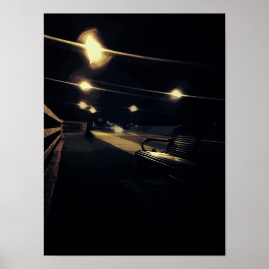 夜のしわ ポスター (正面)