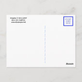 夜のはがきのブルース ポストカード (裏面)