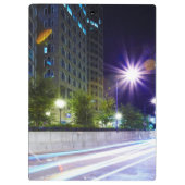 夜のぼやけられた交通 クリップボード (裏面)