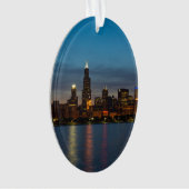 夜のまわりにのウィリス オーナメント (正面)