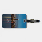 夜のまわりにのウィリス ラゲッジタグ (裏面横)