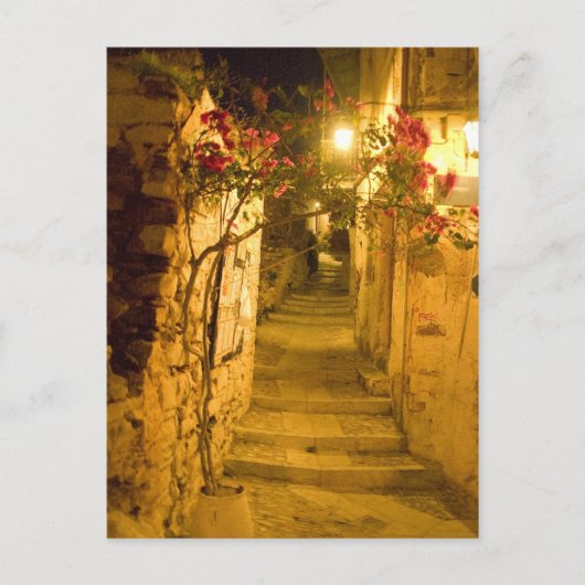 夜のアノ・シロス ポストカード (正面)