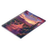 夜のアリゾナ砂漠 ノートブック (左側)