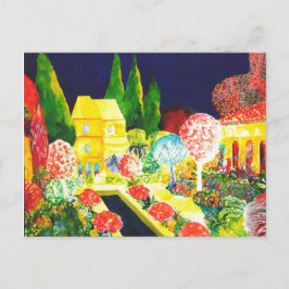 夜のアルハンブラ ポストカード