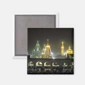 夜のイマーム・レザー廟複合体、マシュハド、 マグネット (正面/裏面)
