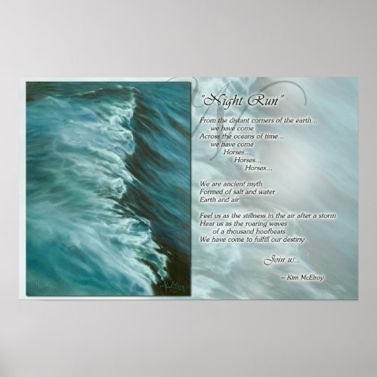 夜のインピ走アンス ポスター (正面)