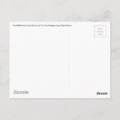 夜のエッフェルタワー、パリ・フランス ポストカード (裏面)